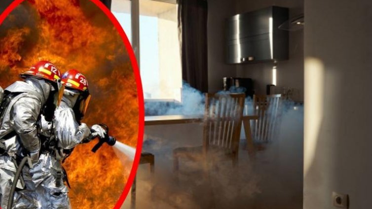 41-годишен загина при пожар в дома си