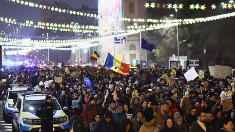 Шести ден Румъния протестира