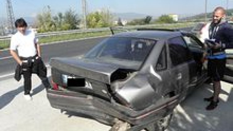 Шофьор с 2.1 промила предизвика катастрофа край Благоевград