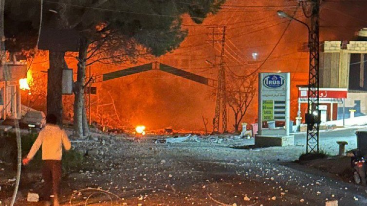 Израел атакува позиции на "Хизбула"