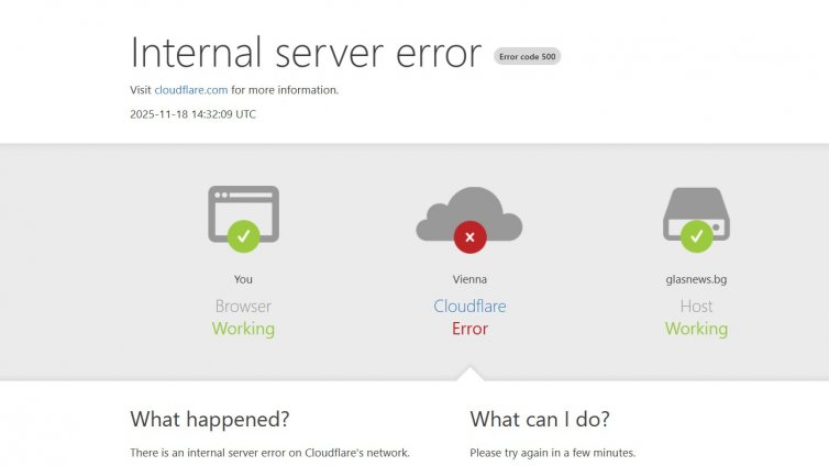 Милиони сайтове са недостъпни заради глобален срив в Cloudflare