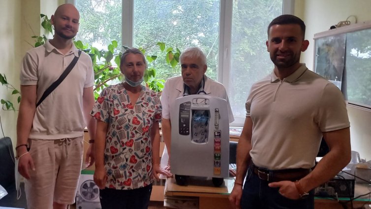 Дариха медицинска апаратура на Тубдиспансера във Варна