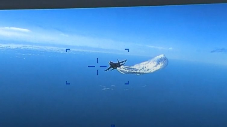 Американците пуснаха ВИДЕО с руските изтребители и техния дрон