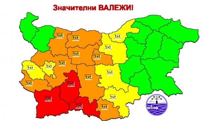 Частично бедствено положение след в няколко села в Новозагорско