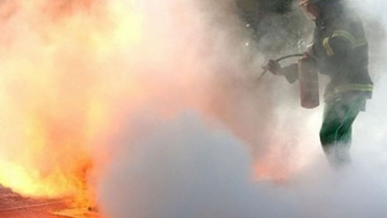 ТИР се подпали в движение
