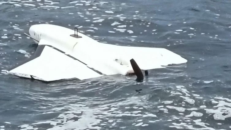 Откриха части от дрон във водите на Черно море