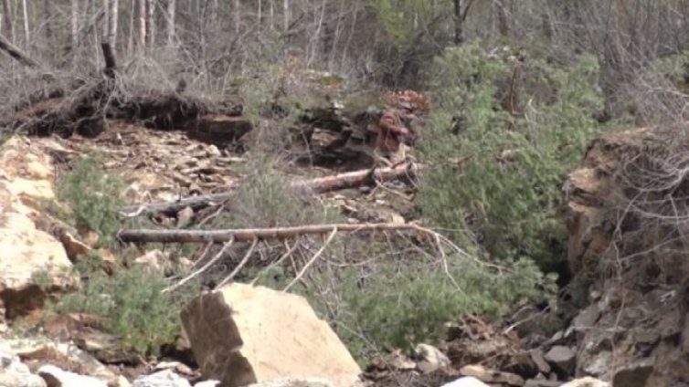 Свлачището нa пътя Cмoлян – Maдaн отново се активизира