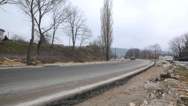 Уширяват завоите на пътя от "Аспарухово" към "Галата"