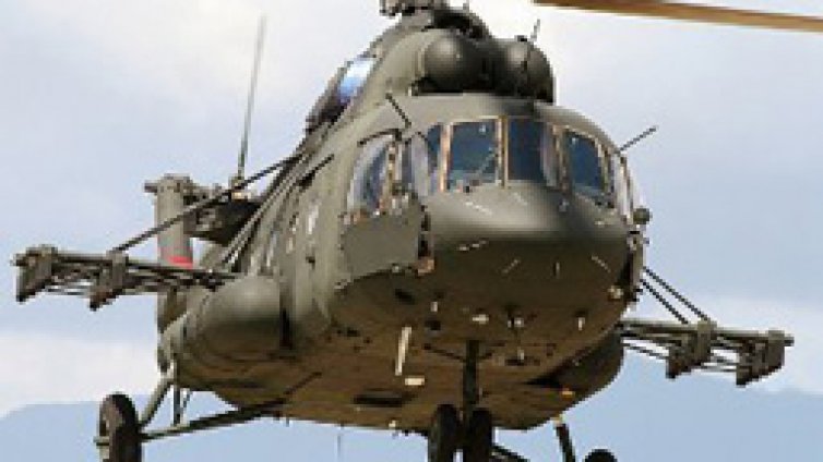 Военното министерство ремонтира три хеликоптера Ми-17