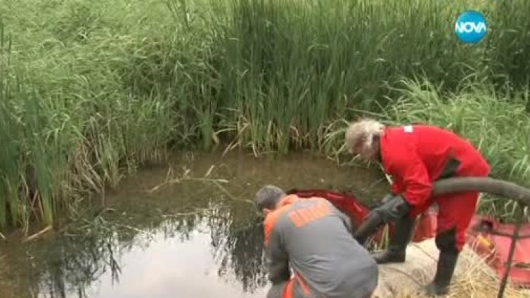 Инспектират отново мястото на разлива край Бургас