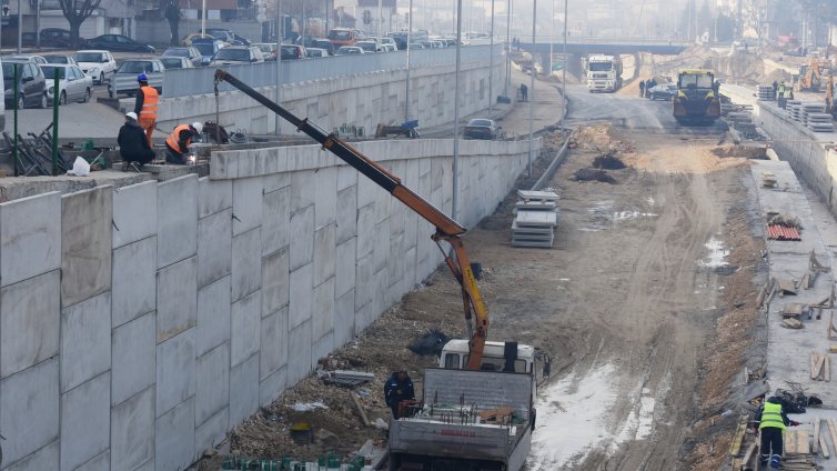 Трасето на новия бул.„В.Левски“ във Варна се оформя (СНИМКИ)
