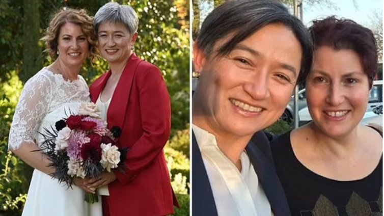 Външната министърка на Австралия се ожени (СНИМКА)