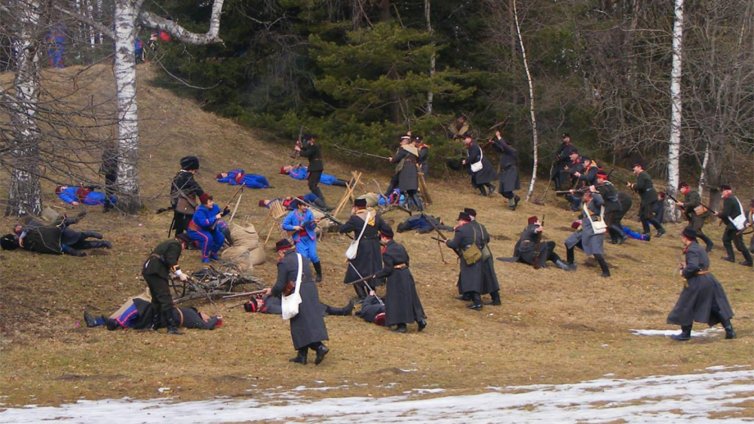 С историческа възстановка отбелязаха 140 г. от битката за Троянския проход