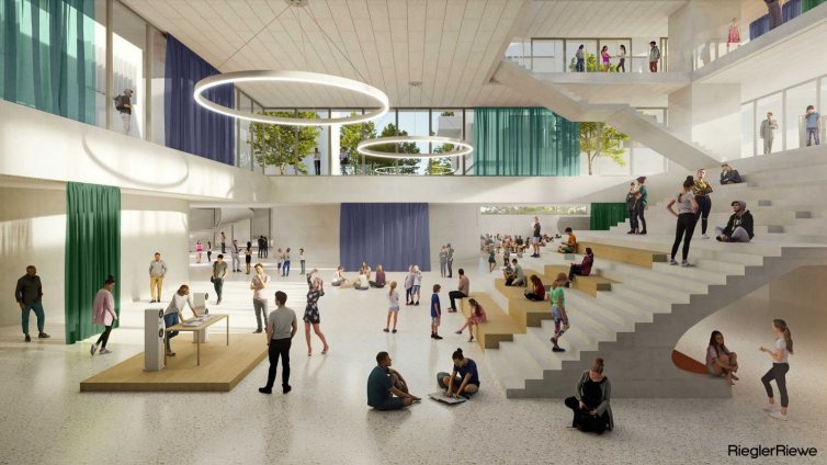 Представиха проекта за нов кампус на МГ-Варна (СНИМКИ)