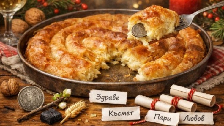 Какво се прави с късметите от новогодишната баница?