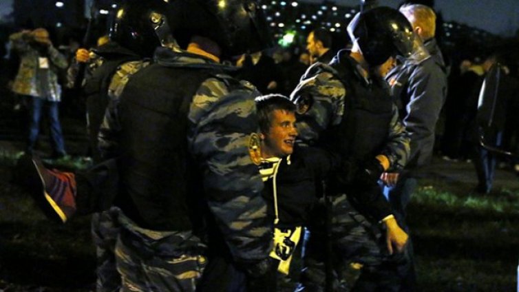 Повече от 130 души са задържани в Москва по време на протести срещу корупцията на правителството