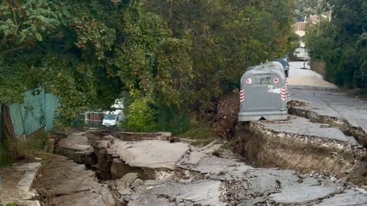 Обявиха бедствено положение за района на пропадналия път в&nbsp;&bdquo;Аспарухово&ldquo;