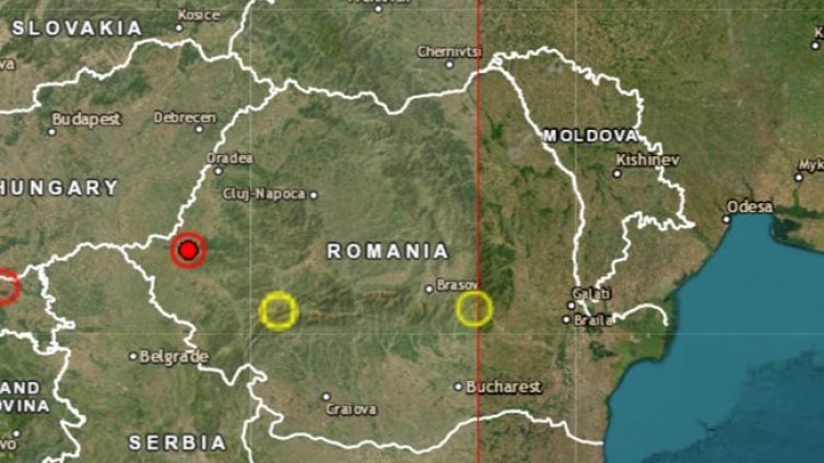  5 по Рихтер удари Румъния