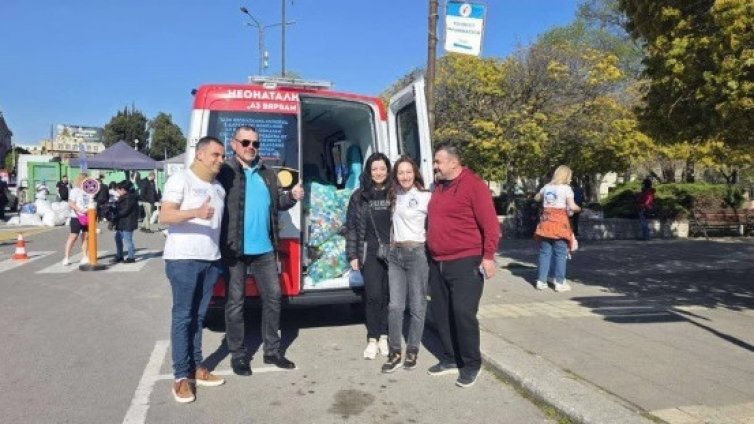АГ болницата във Варна дари 167 килограма капачки на "Аз Вярвам и Помагам&ldquo;