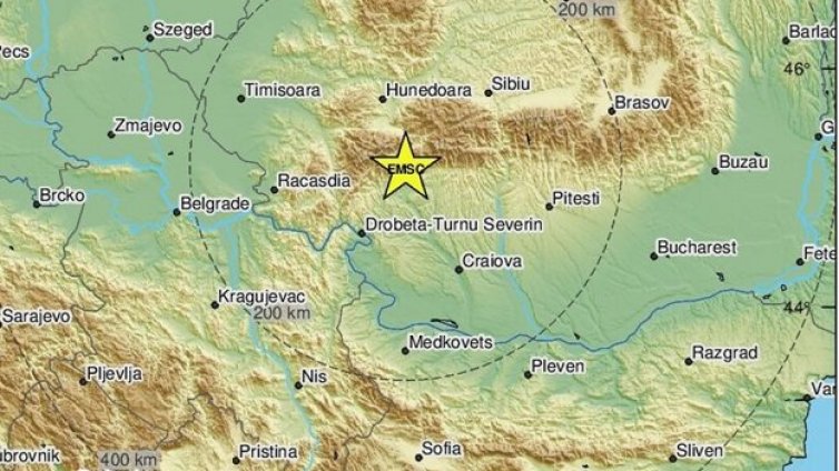Силно земетресение разлюля Румъния